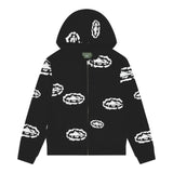 Moletom Denim Tears x Corteiz Zip Black