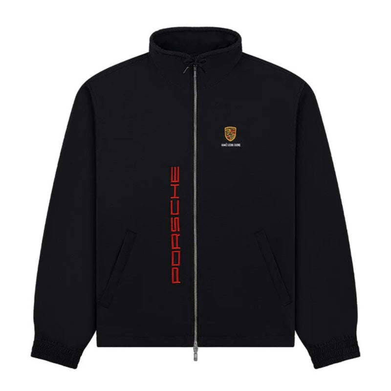 Jaqueta Aimé Leon Dore x Porsche Nylon Track Black