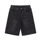 Bermuda Chrome Hearts Balck Cross Jeans