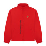 Jaqueta Aimé Leon Dore x Porsche Nylon Track Red