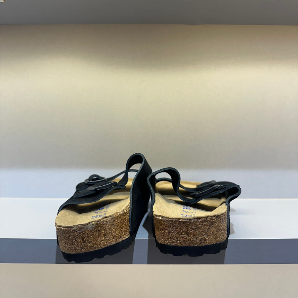 Birkenstock Arizona Soft Footbed Suede Black (Pronta Entrega)