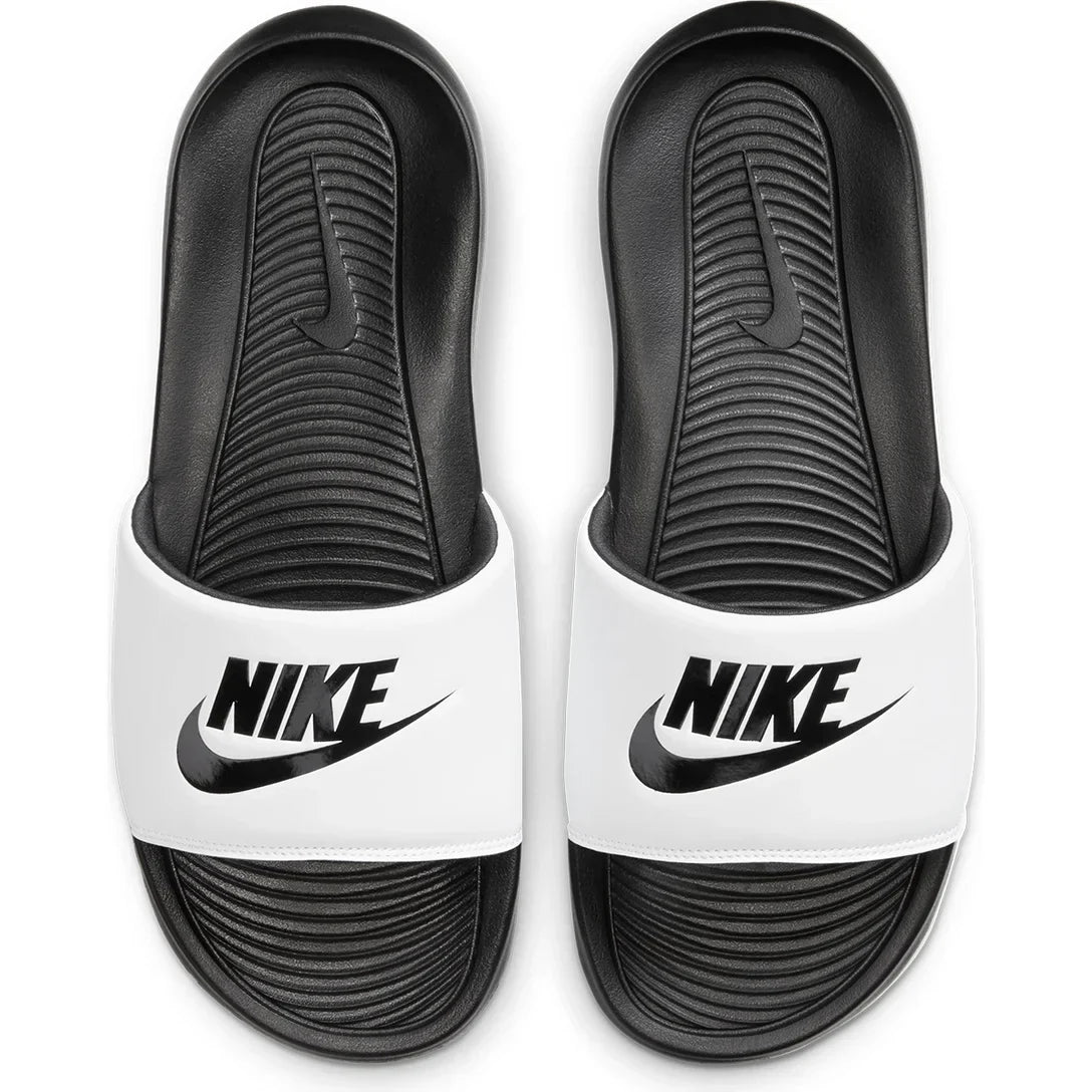 Chinelo Victori - Slide - Branco e Preto