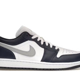 Jordan 1 Low Wolf Grey Midnight Navy
