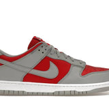 Nike Dunk Low Varsity Red and Silver