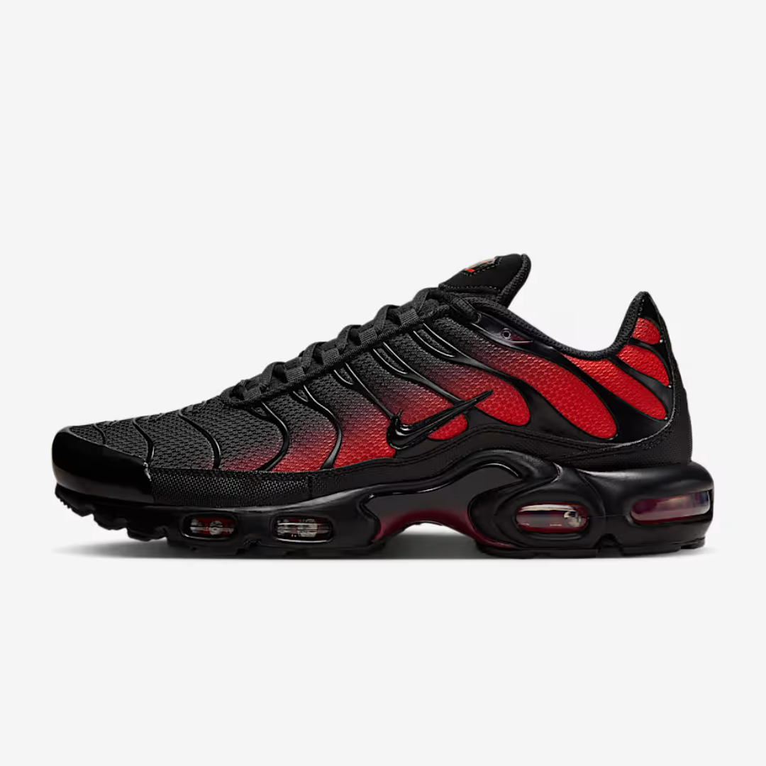 Nike Air Max Plus Tn Black Crimson Red