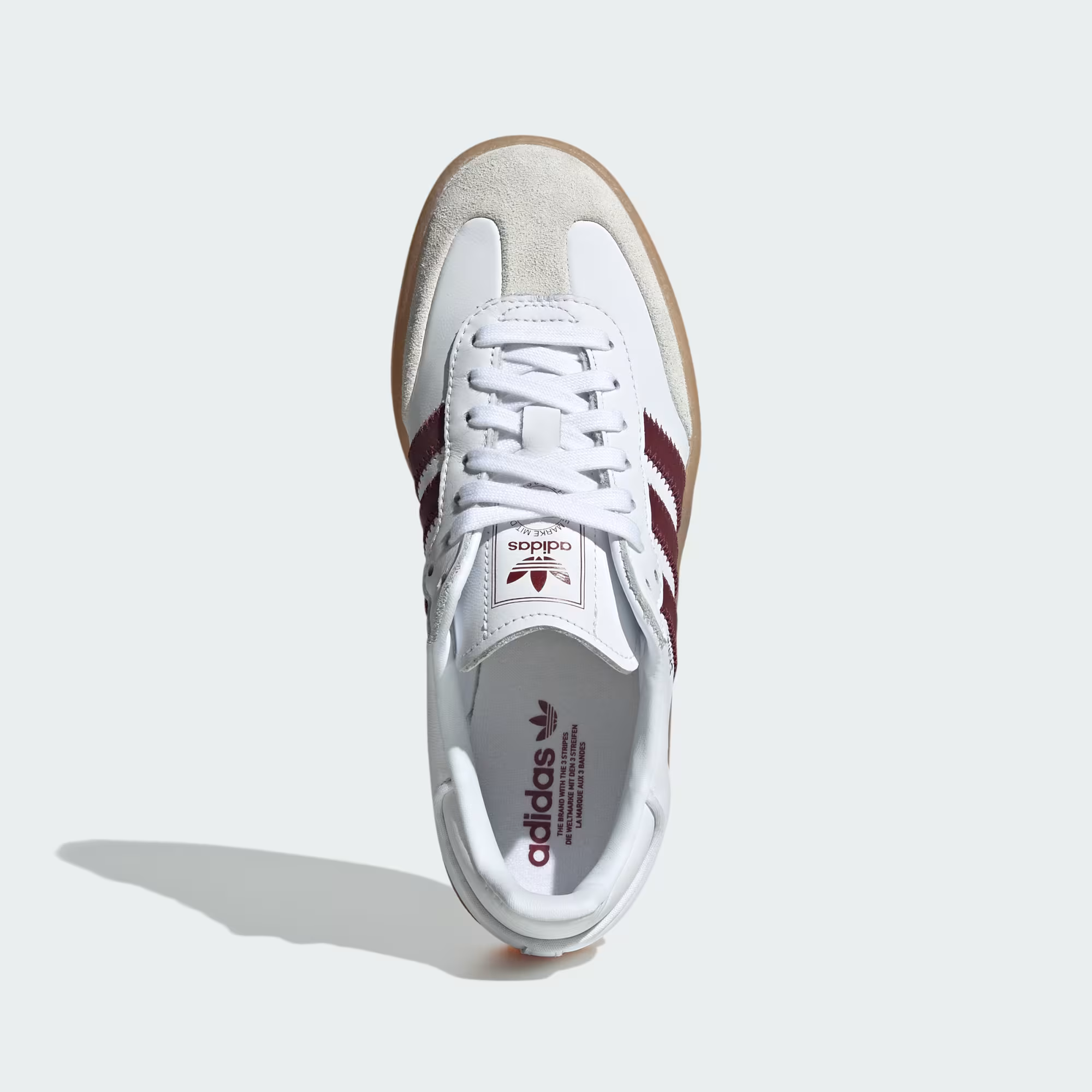 SAMBAE BRANCO COM VERMELHO–Vermelho Vibrante