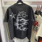 Camiseta Hellstar Washed Logo