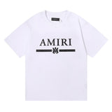 Camiseta Amiri Bar Logo White