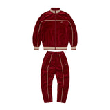 Conjunto Corteiz Veludo Vermelho