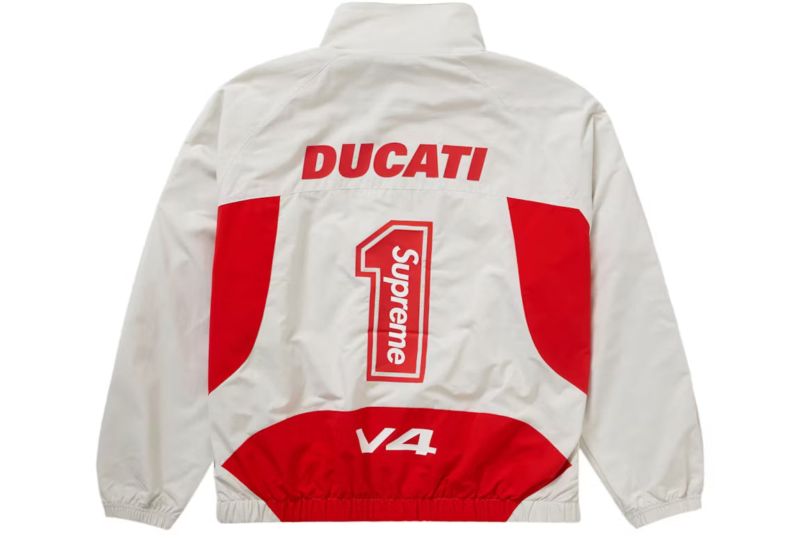Supreme Ducati Tracksuit Light Grey (Pronta Entrega)