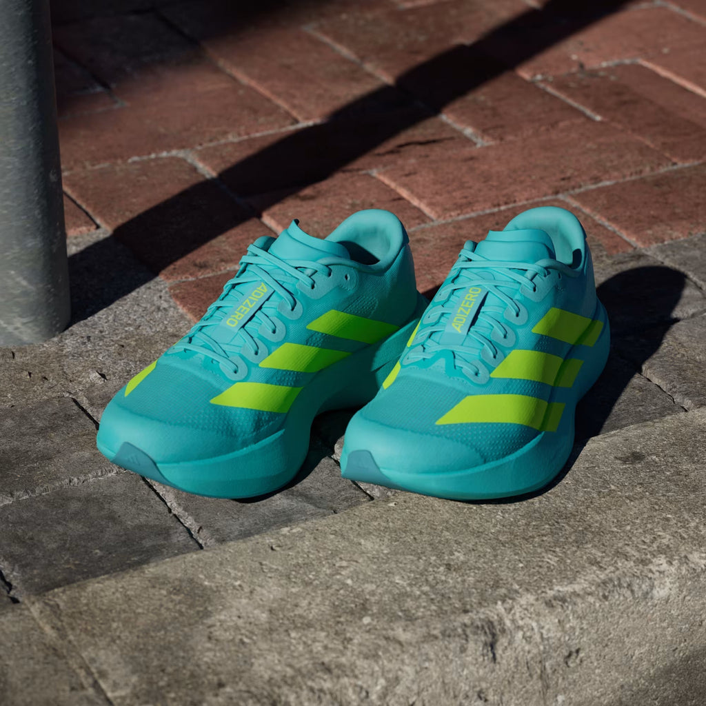 Tênis Adizero Evo SL Flash Aqua Lucid Lemon