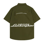 Camiseta Rhude x Lamborghini Verde