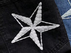 Conjunto Corteiz C-Star Denim Jeans Preto
