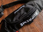Supreme WaistBag Black (Pronta Entrega)