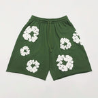Shorts Denim Tears The Cotton Wreath Green