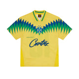 Camiseta Corteiz Futebol Brasil Amarela