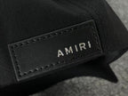 Boné Amiri MA Quad Canvas Preto