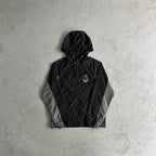 Conjunto Trapstar Irongate Football Tracksuit Preto/Cinza
