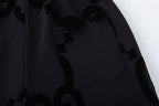 Bermuda Moletom Gucci GG Logo Preto