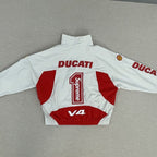 Conjunto Supreme x Ducati Branco