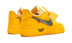 Nike Air force 1 Low Off White University Gold Metallic Silver