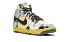Nike Dunk High Black Acid Wash