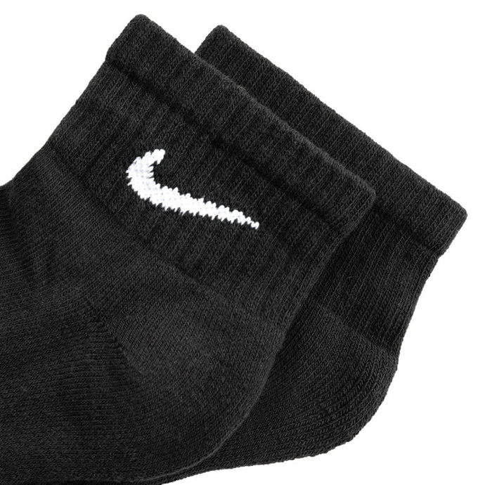Meias Nike Everyday Cushioned Ankle Socks 6 Pares Preto